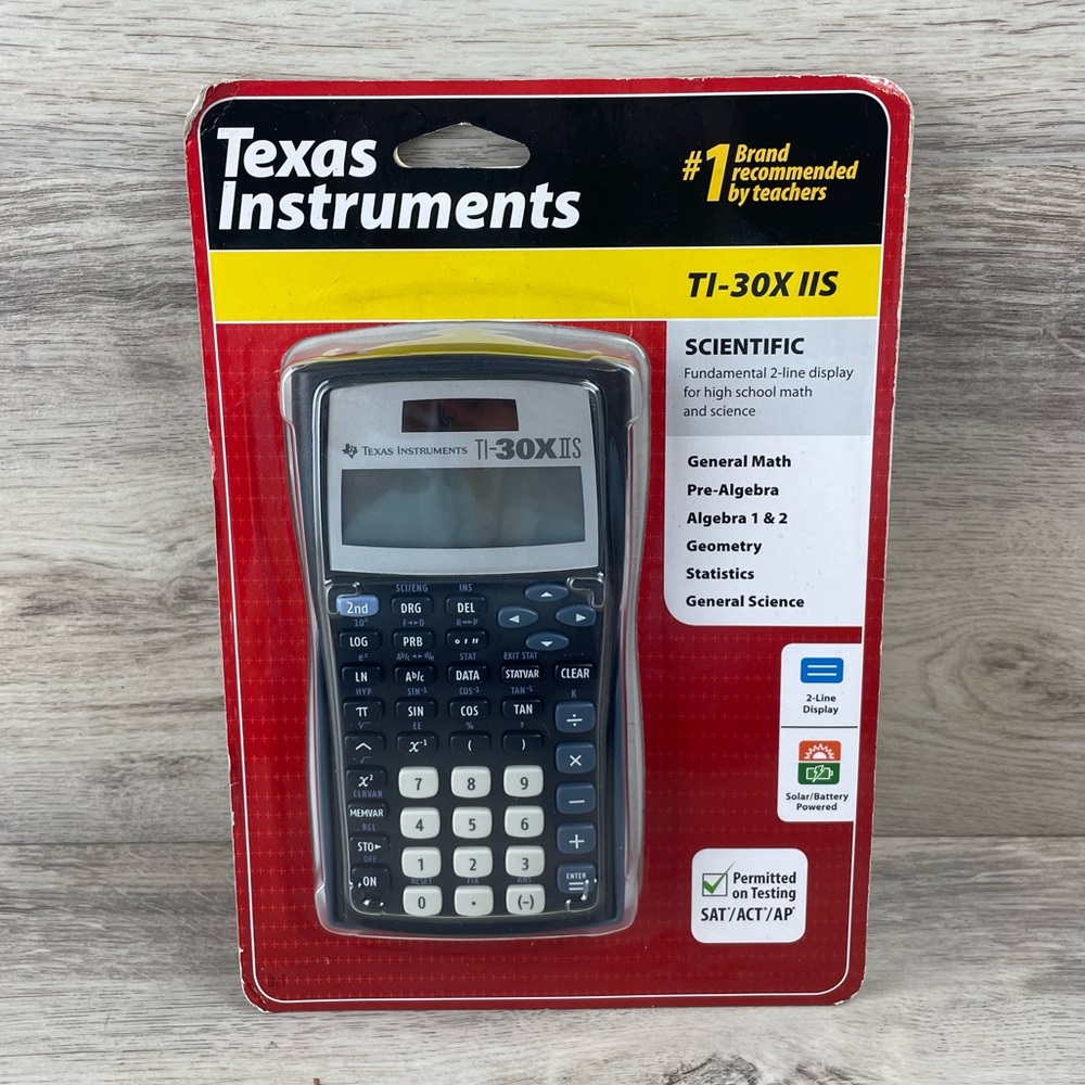 Texas Instruments TI-30X IIS Scientific Calculator Solar NEW